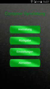 Smartphone App für Containerpresse